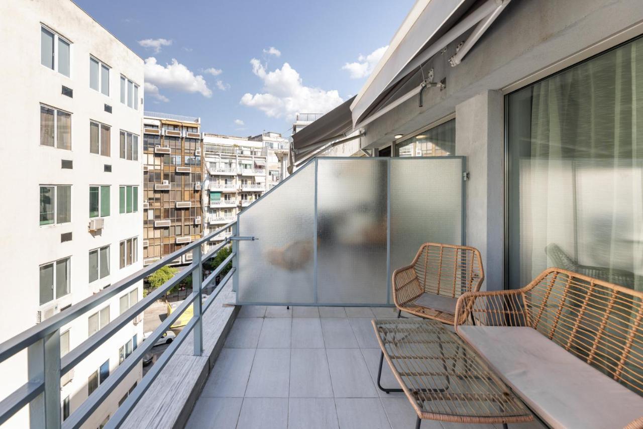 Central Sky Apartments Thessaloniki Exterior foto